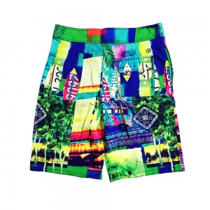 Tropical Design Printing Board Shorts Bathing Board Trunks Beach Shorts