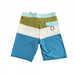 Men’s Board Shorts Bathing Board Trunks Beach Shorts in Solid color & With back pockets