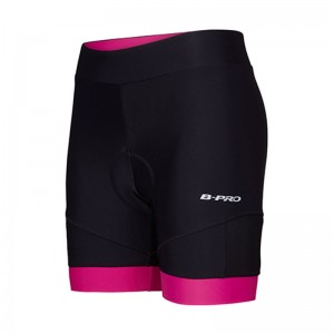 Pantalón corto de ciclismo de punto para mujer