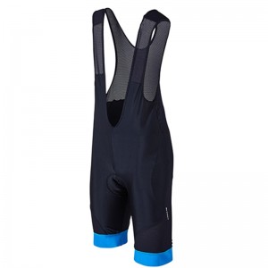 Pantalones cortos deportivos de triatlón con tirantes de ciclismo profesional