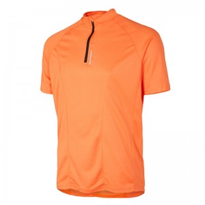 Men’s Basic Cycling Short Sleeve Top With Back Mesh Panels