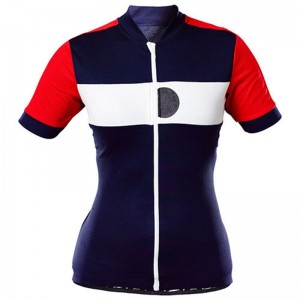 Maillot ciclista manga corta para mujer