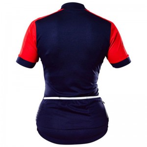 Maillot ciclista manga corta para mujer