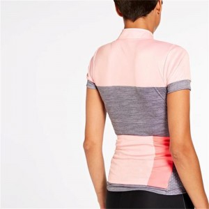 Ladies Cycle Jersey Short Sleeve Shirt Quick Dry