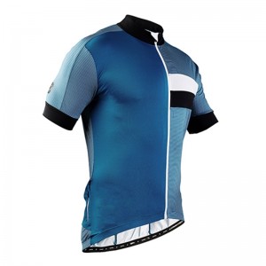 Men High Performance Cycling Jersey Short Sleeve With Sublimated Panels