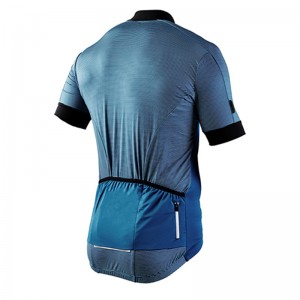 Men High Performance Cycling Jersey Short Sleeve With Sublimated Panels