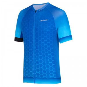 Men High Performance Cycling Sublimated Jersey Short Sleeve