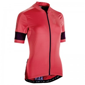 Women Cycling Jersey Short Sleeve With Sublimated Panels