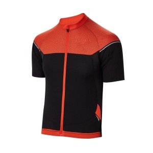 Cycling Short Sleeve Top With Back Mesh Panels