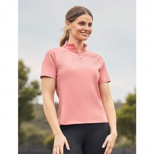 Premium Short Sleeve Riding Top Equestrian Wear Women