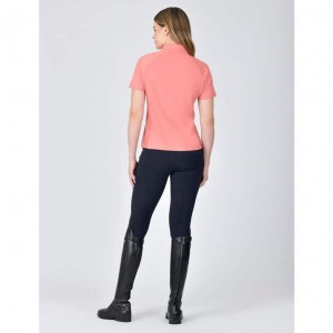 Premium Short Sleeve Riding Top Equestrian Wear Women