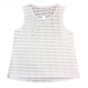 Casual fashion sleeveless white color T-shirts