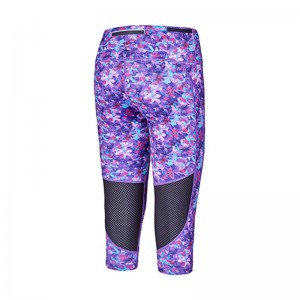 Women Sports Capri Running 3/4 Pant