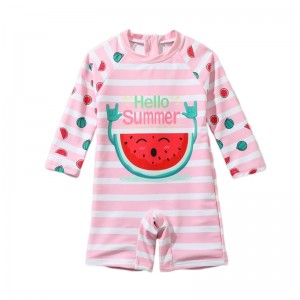 Kids One piece swimsuit long sleeve