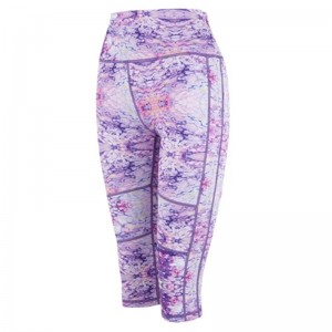 Legging Capri Running Pantalón 3/4 Mujer