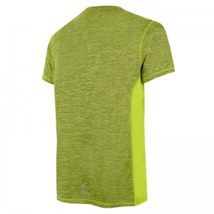 Men’s Running Short Sleeve T-shirt With Mesh Side Panels