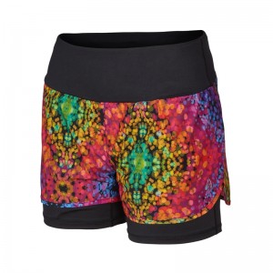 Ladies Running Tight Yoga Gym Shorts Dry Fit