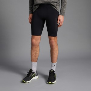 Pantalones cortos ajustados para correr Pantalones cortos deportivos para hombre