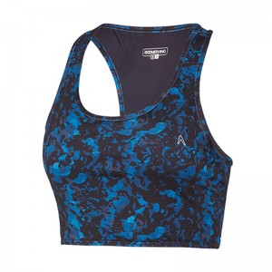 Women Yoga Sports Bra Sublimation Print