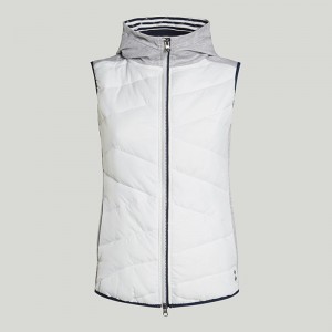 Women Winter Outdoor Vest Quilted Coat Sports Waistcoat