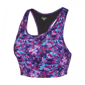 Women Yoga Bra Sports Underwear Running Wear Bra Sublimation Print