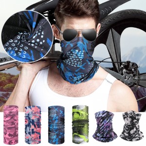 Protection Face Mask Neck Gaiter Windproof Scarf Sunscreen Breathable Bandana Balaclava