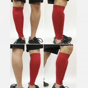 Sports Padded Calf Sleeve Protective Leg Compression Sleeve Running Calf Support