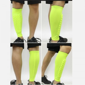 Sports Padded Calf Sleeve Protective Leg Compression Sleeve Running Calf Support